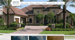 Desktop Screenshot of irvinhomes.com